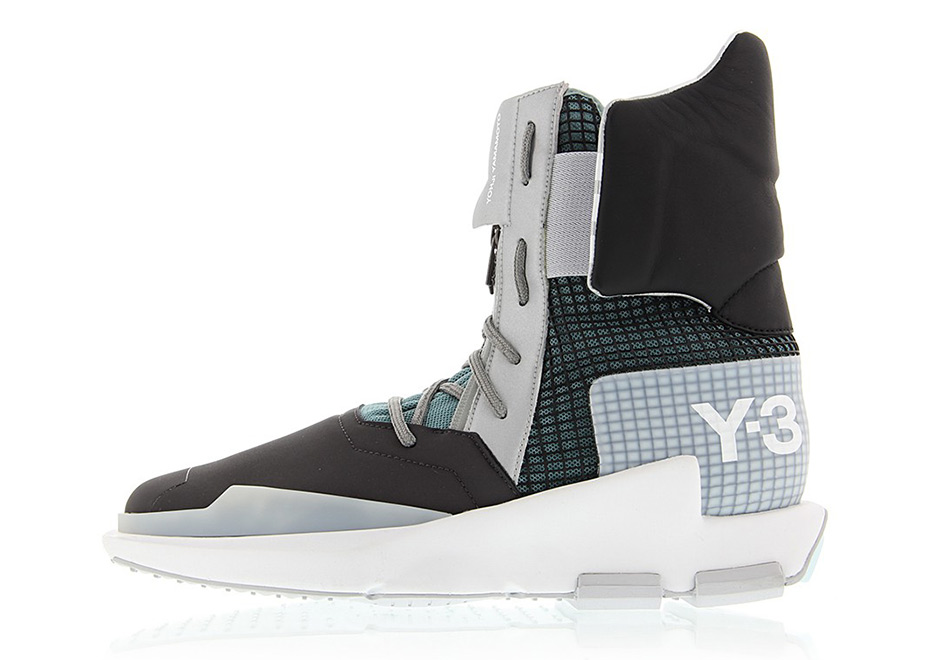 Adidas Y3 Noci Black White Green 1