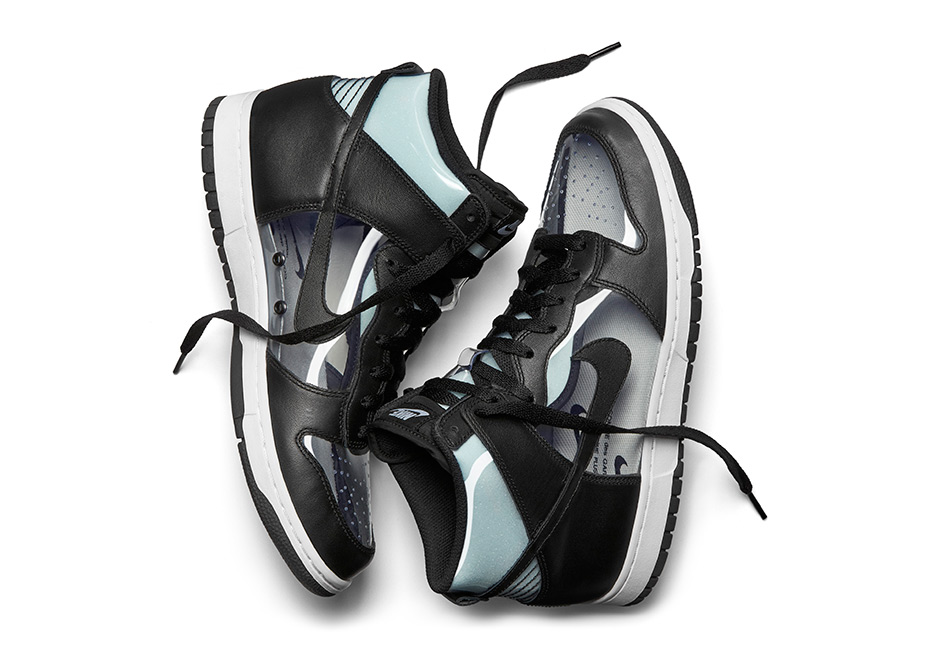 Comme Des Garcons Nike Dunk Hi Clear Release Date 3