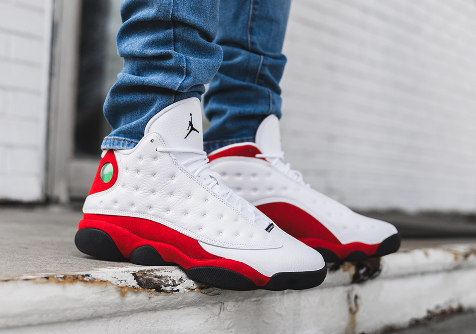 Jordan 13 White Red Where To Buy