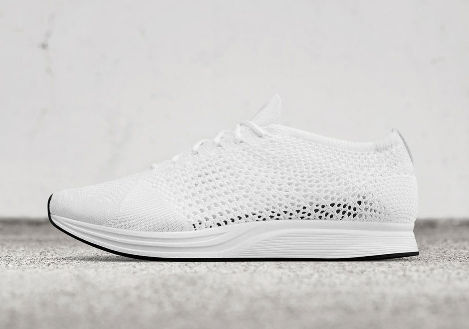 Nike Flyknit Racer "Triple White" Releases Next Week