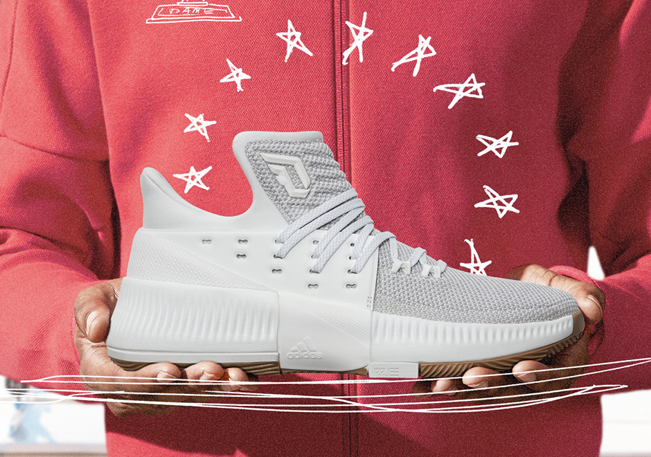 adidas Honors Damian Lillard's New Song "Legacy" With All White Dame 3 Colorway