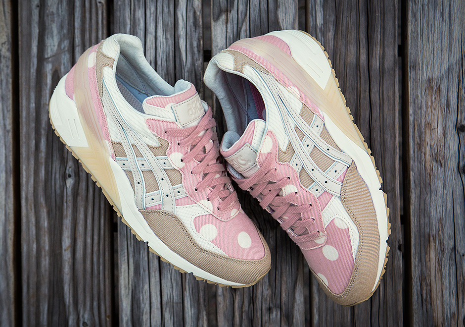 Asics Made Of Japan Japanese Denim Pack Pink Blue Polka Dots 4