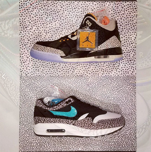 Jordan Atmos Nike Air Max 1 Pack 1