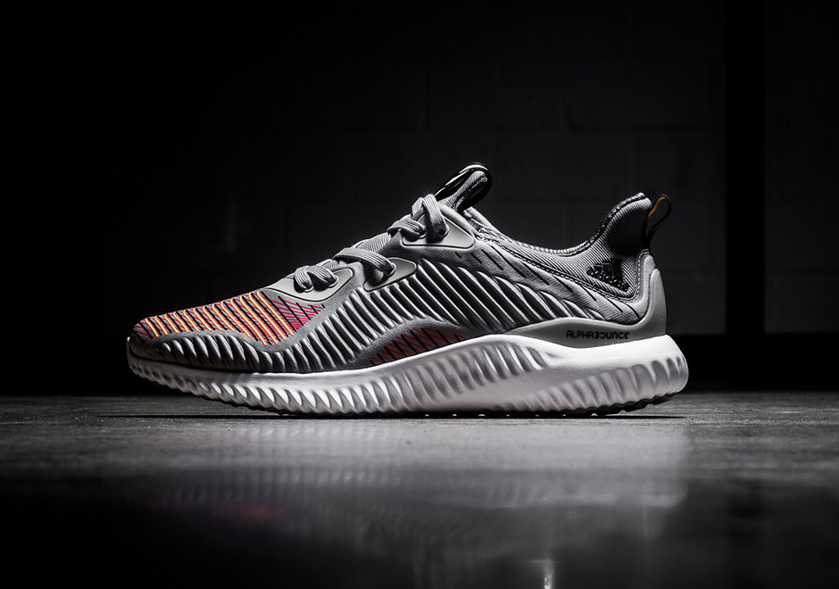 Adidas Alphabounce Hpc Grey Orange 2