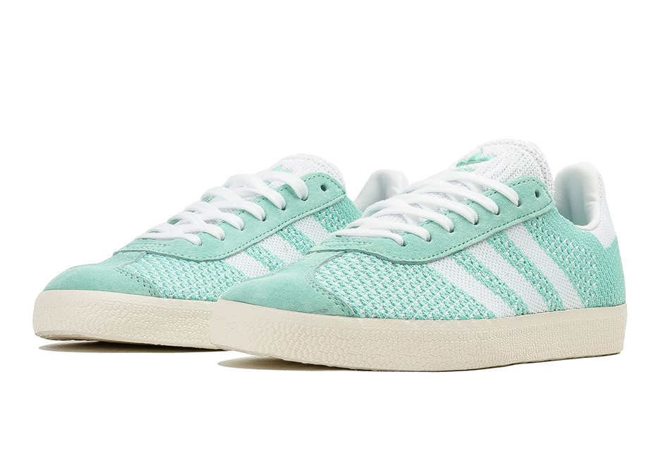 Adidas W Gazelle Primeknit Mint Bb5210 1