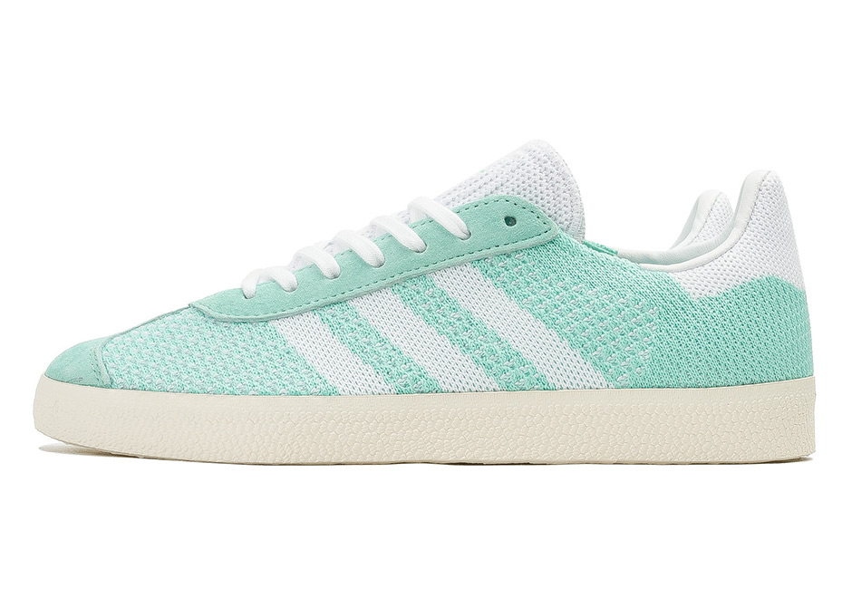 Adidas W Gazelle Primeknit Mint Bb5210 2