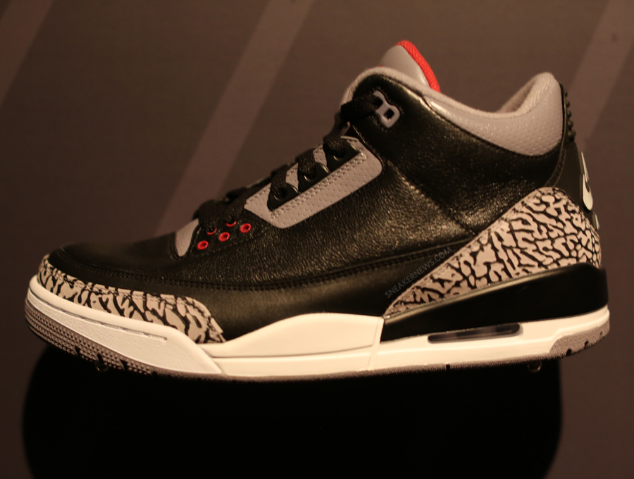 Jordan 3 Black Cement Nike Air 2018 Release 02