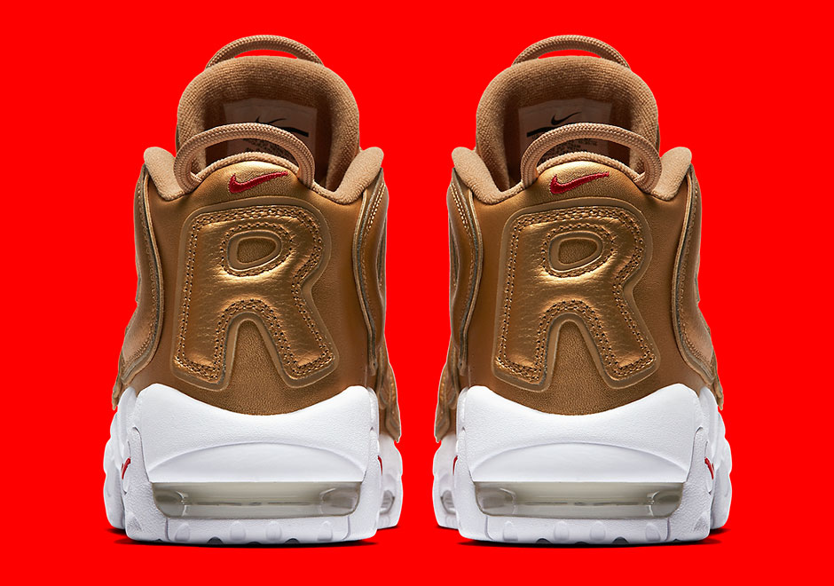 Supreme Nike Uptempo Gold Release 4