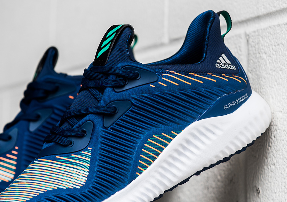 Adidas Alphabounce Haptic Mystery Blue 3