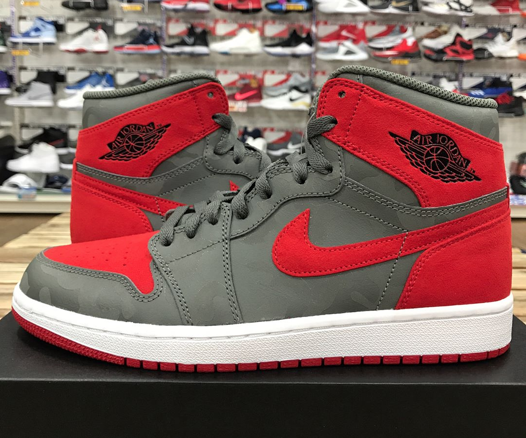Air Jordan 1 Bred Camo First Look 01