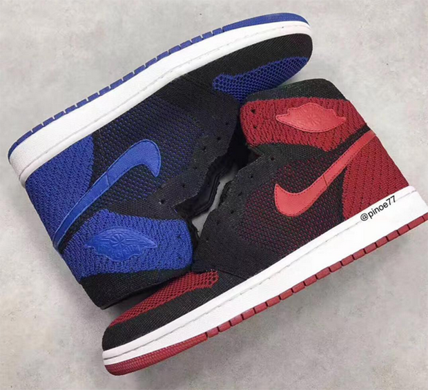 Air Jordan 1 Flyknit Bred Royal Colorways 2