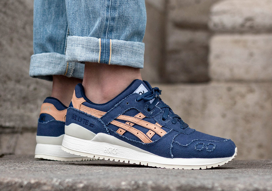 Asics Gel Lyte Iii Canvas Collection Tan Leather 05