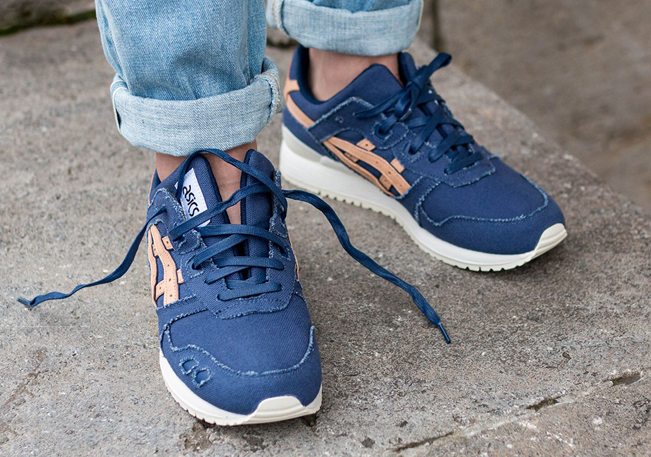 Asics Gel Lyte Iii Canvas Collection Tan Leather 07
