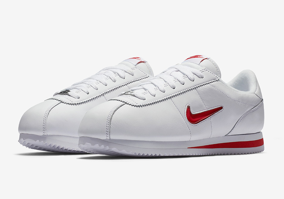 Nike Cortez Jewel White University Red 2