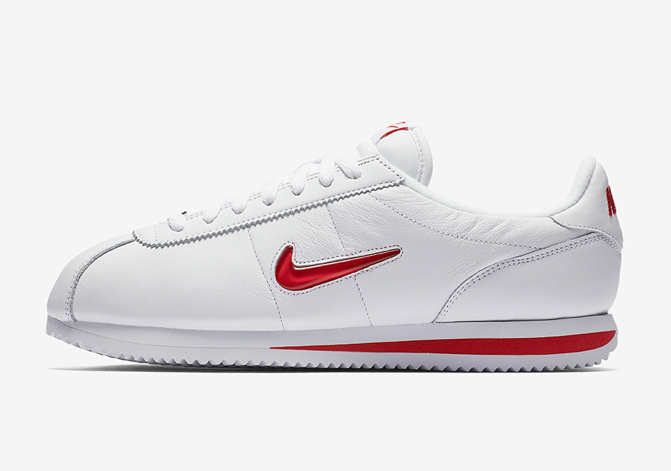 Nike Cortez Jewel White University Red 3
