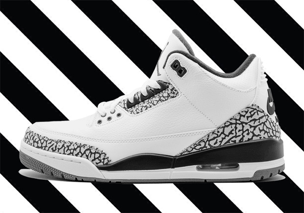 OFF-WHITE c/o Virgil Alboh x Air Jordan 3 Retro OG Set For May Debut
