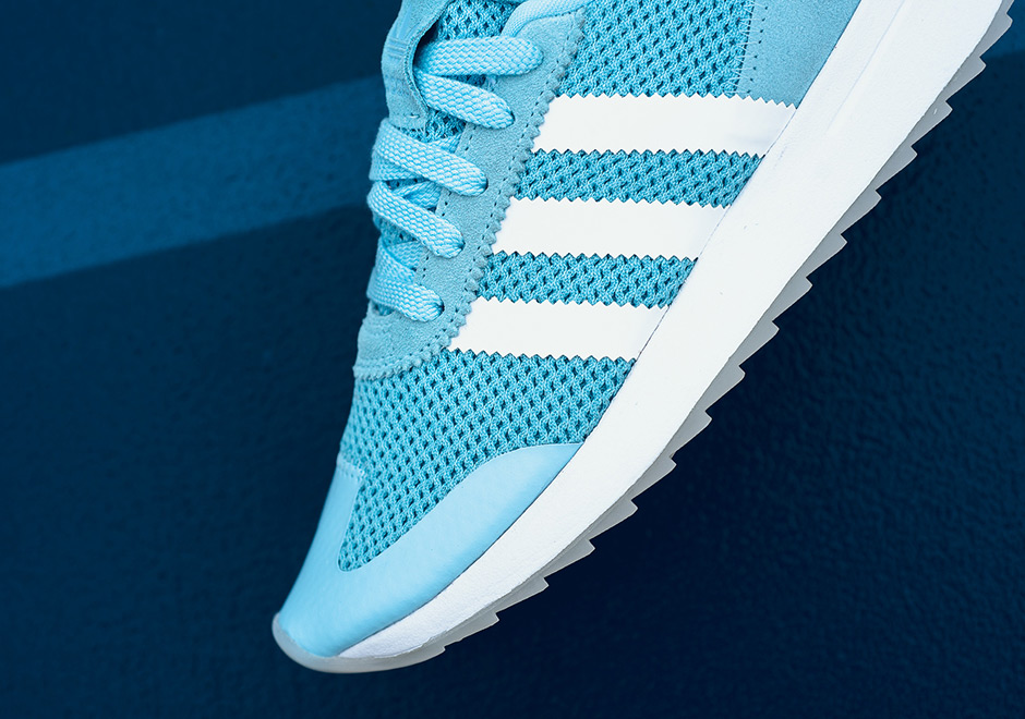 Adidas Womens Flashback Ice Blue 4