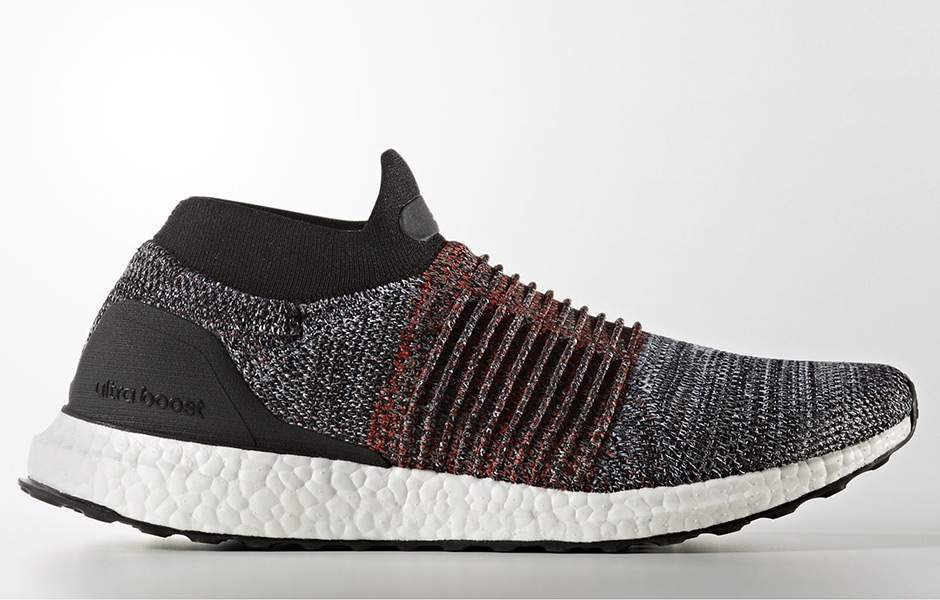 Adidas Ultra Boost Laceless Black White Orange S80769 22