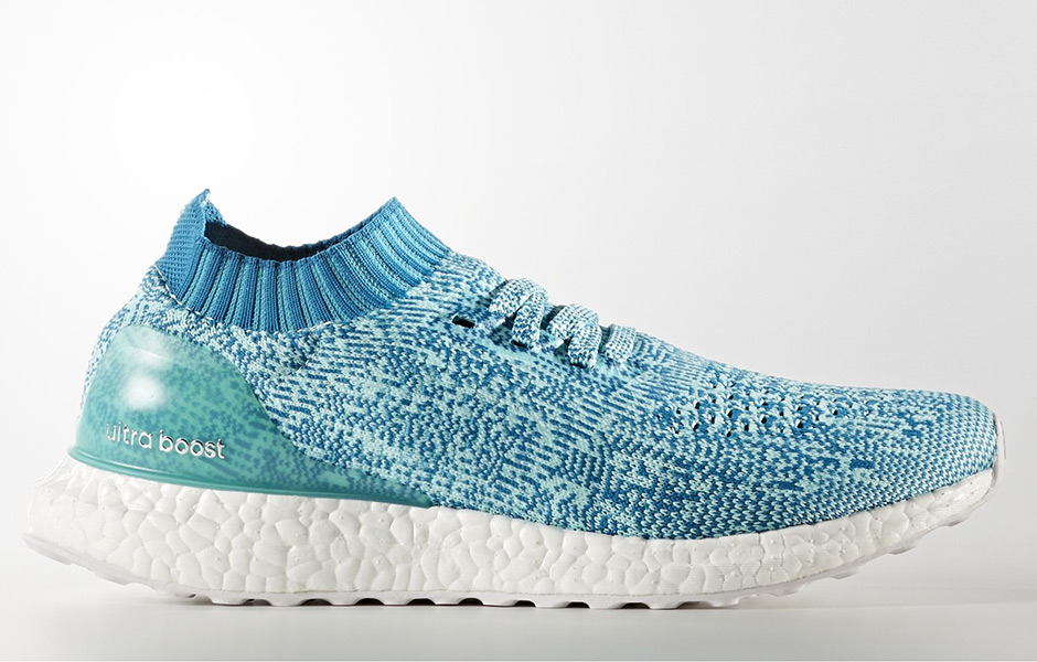 Adidas Ultra Boost Uncaged Energy Aqua Mystery Petrol White Clear Heel 2
