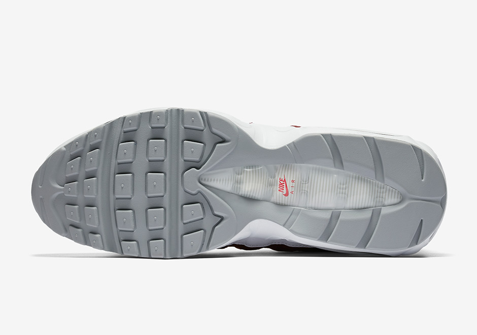 Nike Air Max 95 White Team Red 6