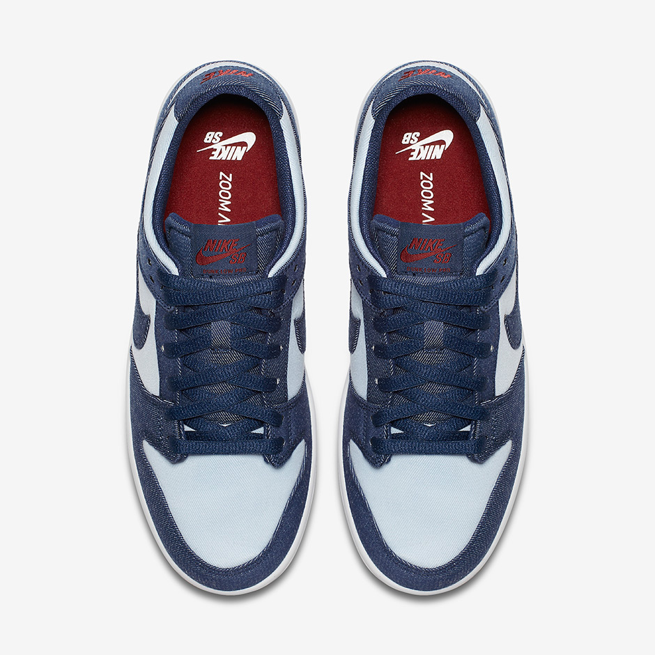 Nike Sb Dunk Low Denim Binary Blue 3