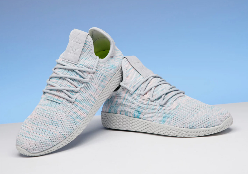 Pharrell Adidas Tennis Hu Multi Color Detailed Preview 04