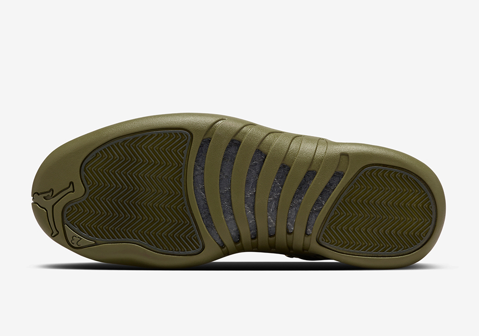 Psny Air Jordan 12 Milan Olive Aa1233 200 06