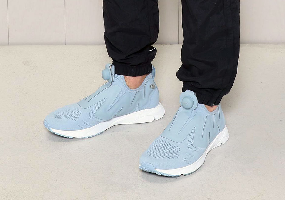 Reebok Pump Supreme Navy Light Blue Summer 2017 1