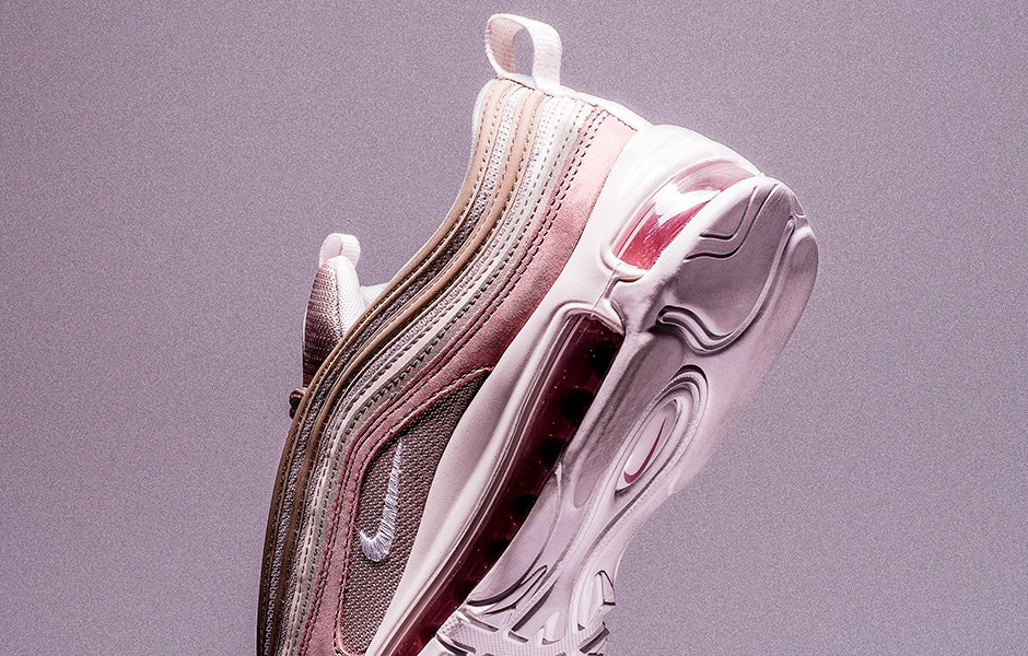 Nike Air Max 97 Premium Particle Beige Pink Summit White 312834 200 3