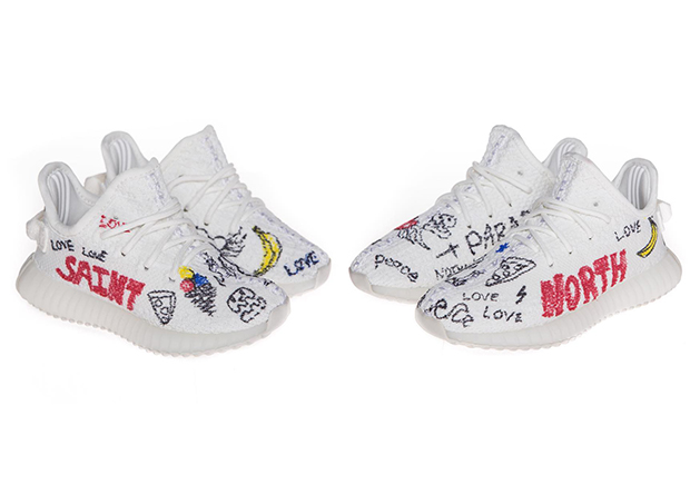 Custom adidas Yeezy Boost 350 V2 "Cream White" To Release In Infant Sizes Next Week