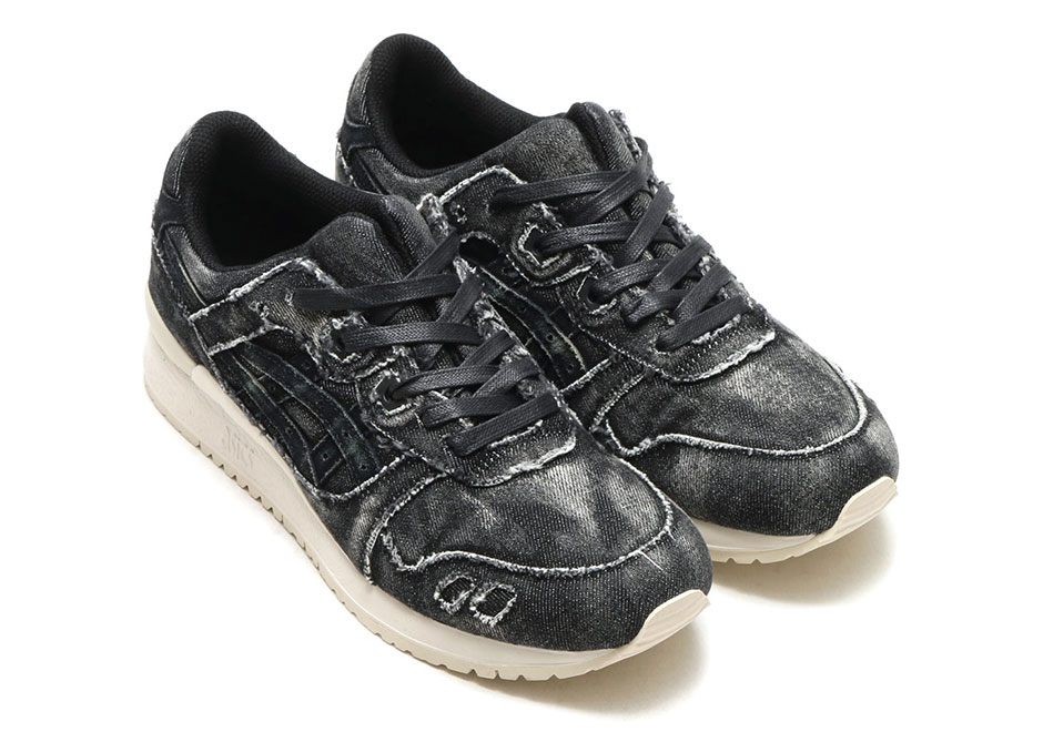 Asics Gel Lyte Iii Black Denim Hn7l2 9090 1