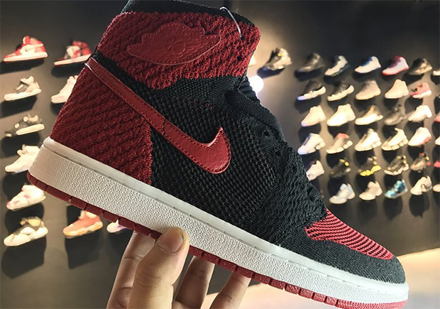 Jordan 1 Banned Flyknit