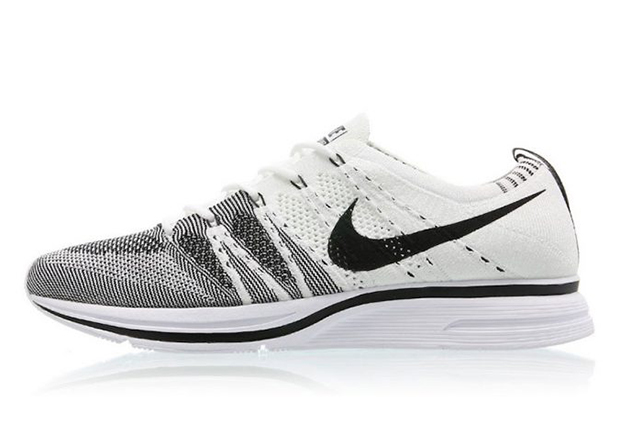 Nike Flyknit Trainer White Black Ah8396 100 Rtw