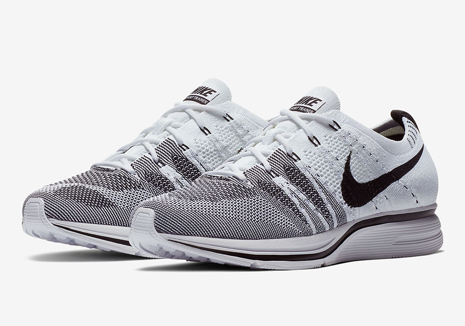 Nike Flyknit Trainer White Black Release Details 01