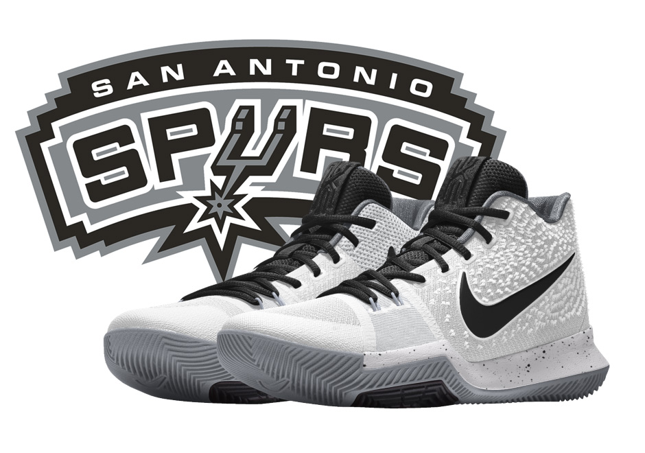 Nike Kyrie 3 Id Spurs 1