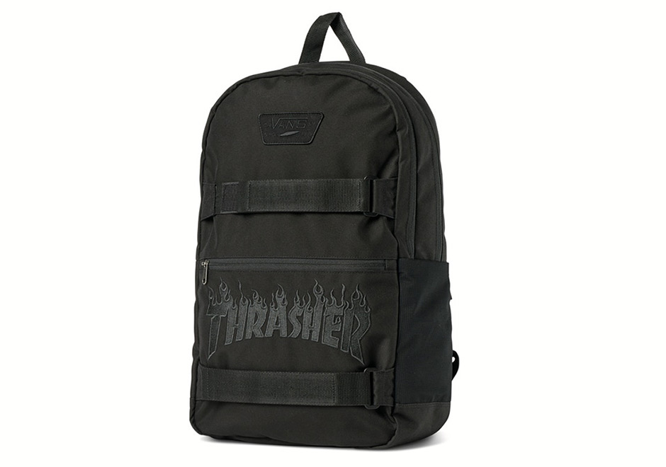 Thrasher Vans Fire Flames Logo Collab Footwear Apparel 19