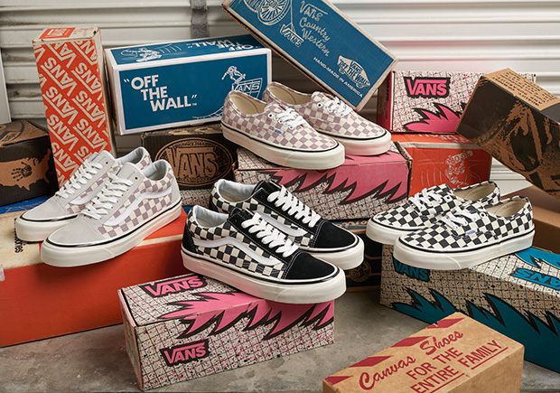 Vans Anaheim Factory Pack Fall 2017 Checkers 1