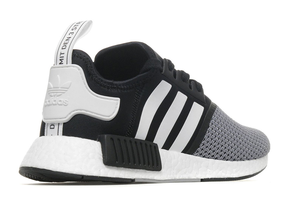 Adidas Nmd R1 White Black Jdsports 4