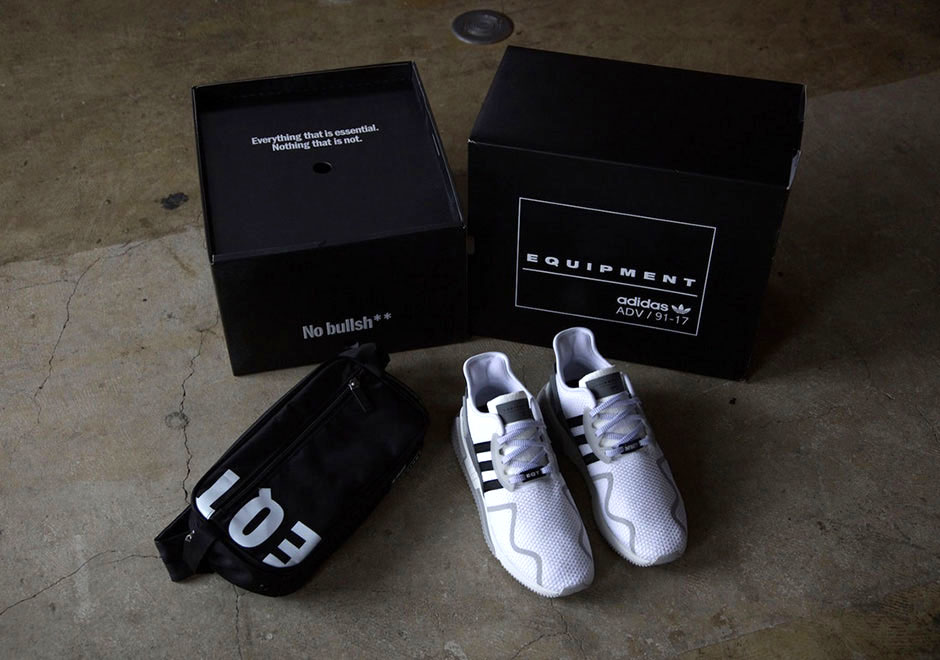 Adidas Originals Eqt Cushion Adv Friends And Family White Black 0