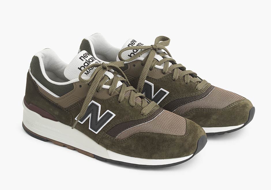 J Crew New Balance 997 Camo Green 5
