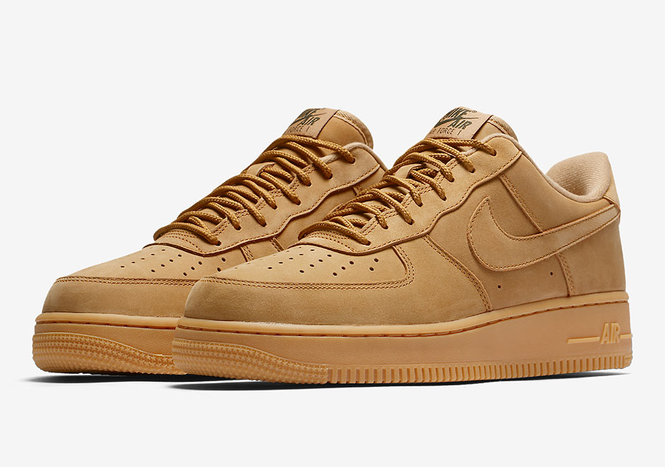 Nike Air Force 1 Low Flax Wheat Aa4061 200 1