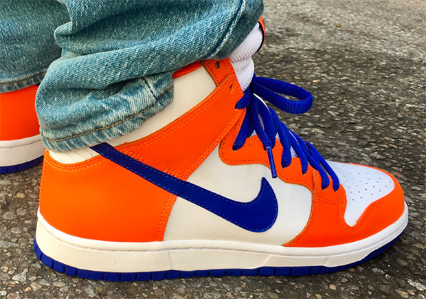 Danny Supa Nike Sb Dunk High Orange Blue