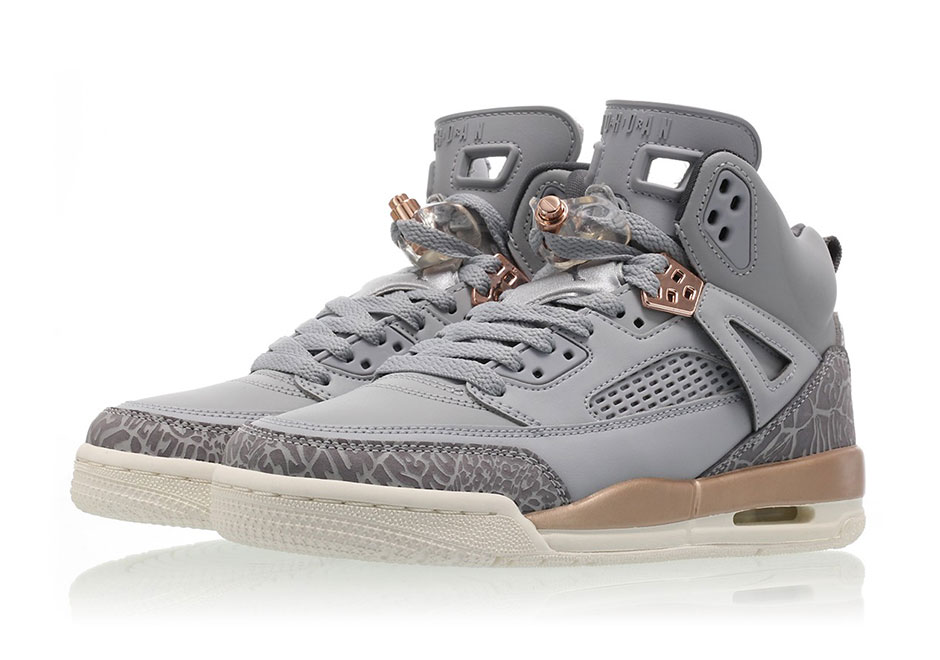 Jordan Spizike Girls Wolf Grey Bronze 535712 081 1