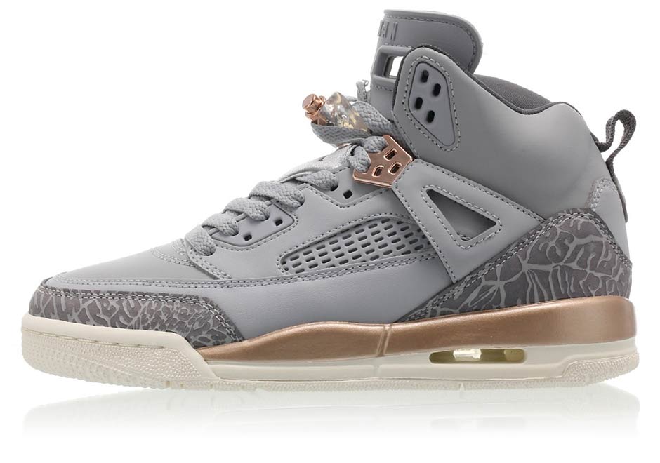 Jordan Spizike Girls Wolf Grey Bronze 535712 081 2