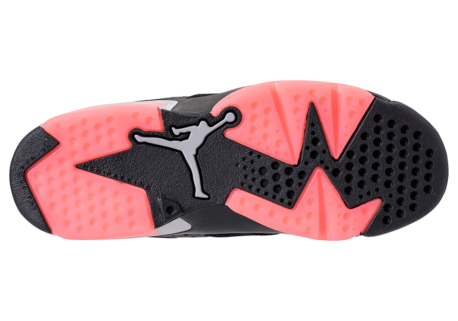 Jordna 6 Low Gs Black Pink 3