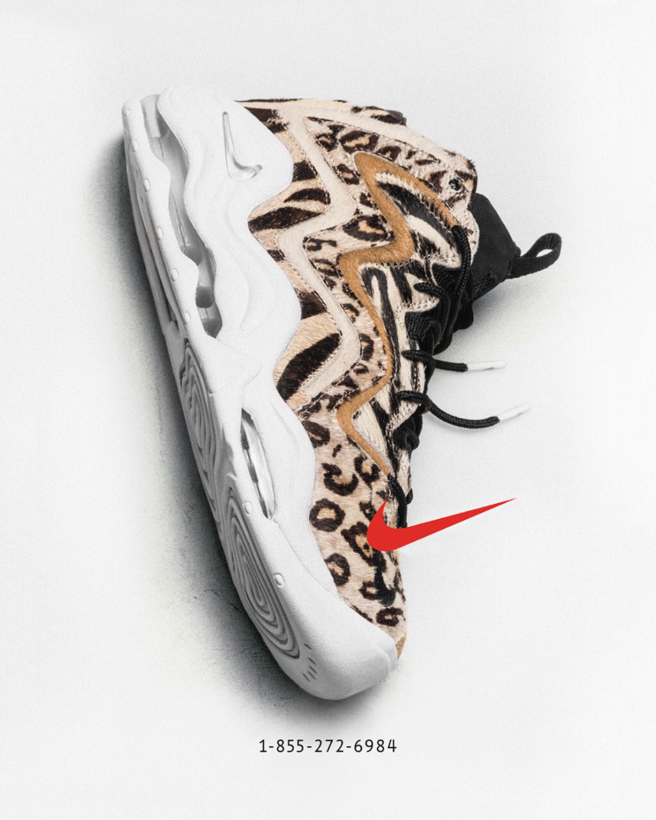 Kith Nike Air Pippen Animal Print Phone Number Ad 1