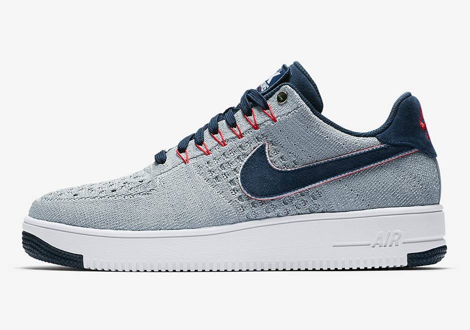 Nike Air Force 1 Flyknit New England Patriots Five Rings 1 1
