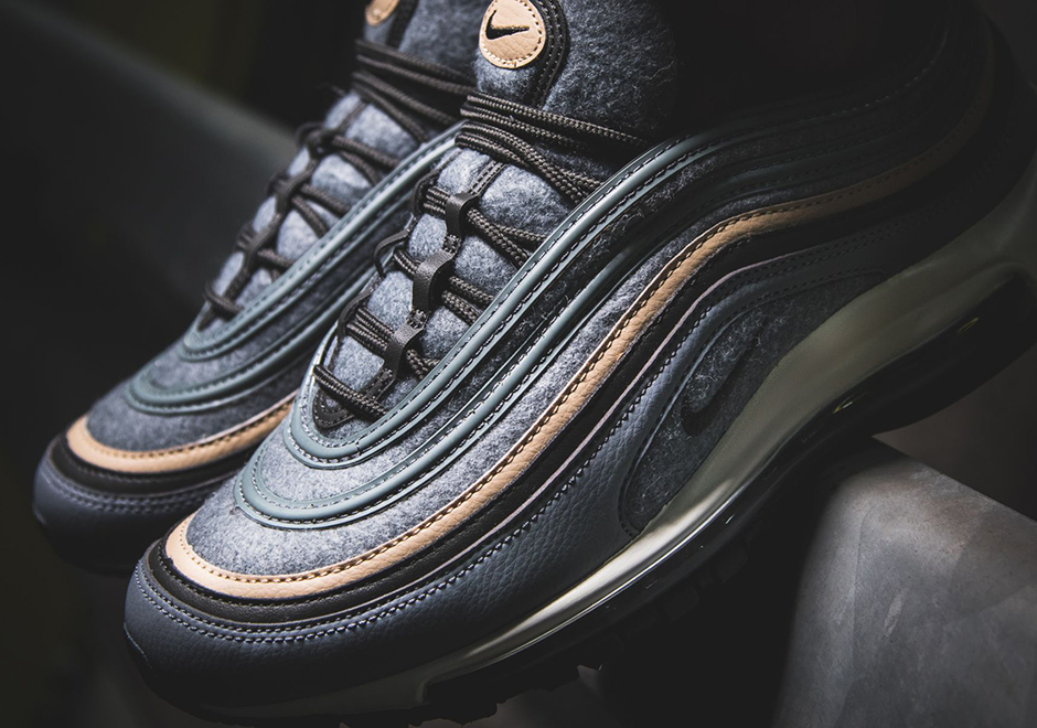 Nike Air Max 97 Premium Grey Wool 312834 003 2