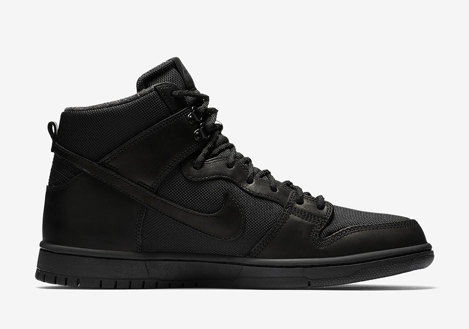 Nike Sb Dunk High Triple Black 923110 001 03