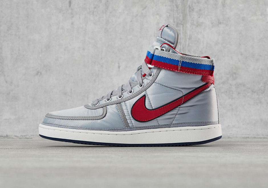 Nike Vandal High Supreme Og Silver Red Blue 2017 Retro Release Date 1